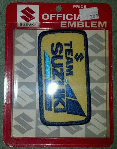 Official suzuki emblem vintage patch