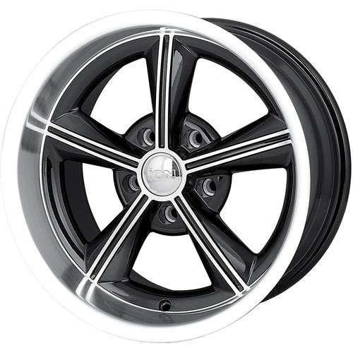 20x8.5 black wheel alloy ion style 625 5x110 rims 20"