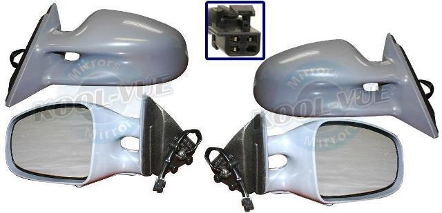 New pair side mirrors 2000 01 02 pontiac grand prix pwr