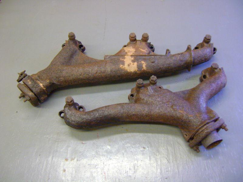 1973 73 jeep commando exhaust manifolds **no cracks** v8 304 amc jeepster willys