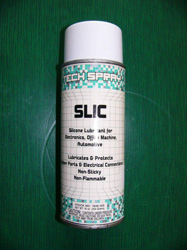 Tech spray *slic* silicone lubricant for electronics, office machine, automotive