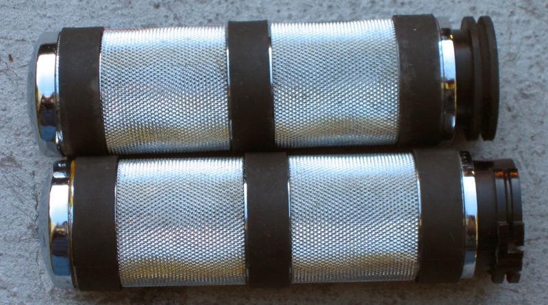 Harley davidson billet handlebar grips