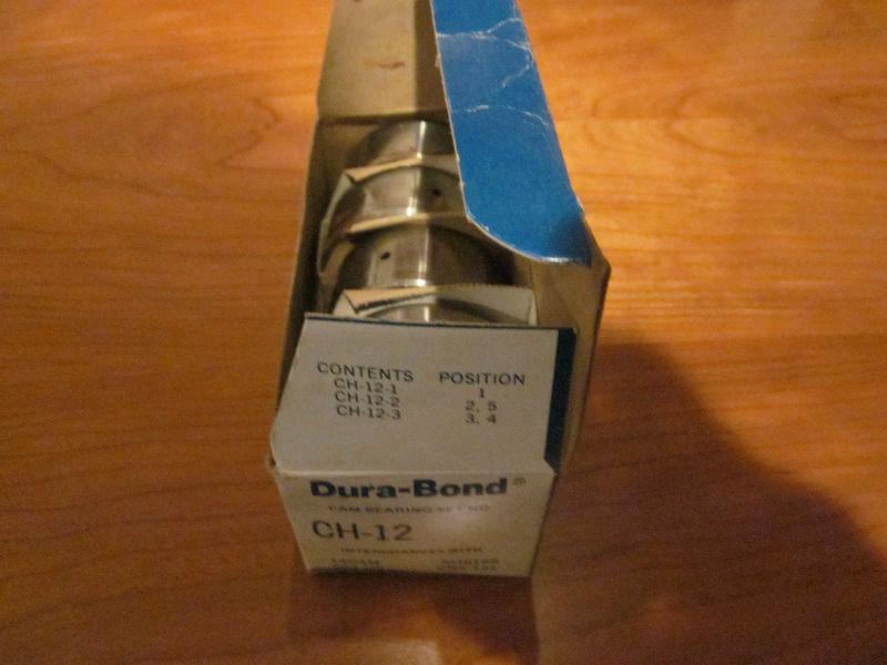 Big block checy cam bearing set dura bond ch-12