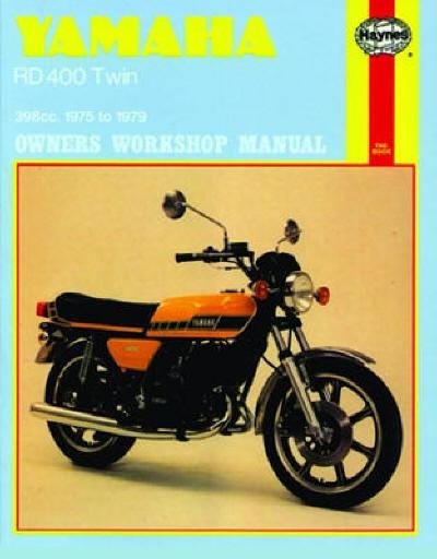 1975-1979 yamaha rd400 rd 400 twin repair manual