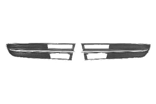 Replace su1200139 - subaru tribeca rh passenger side outer grille brand new