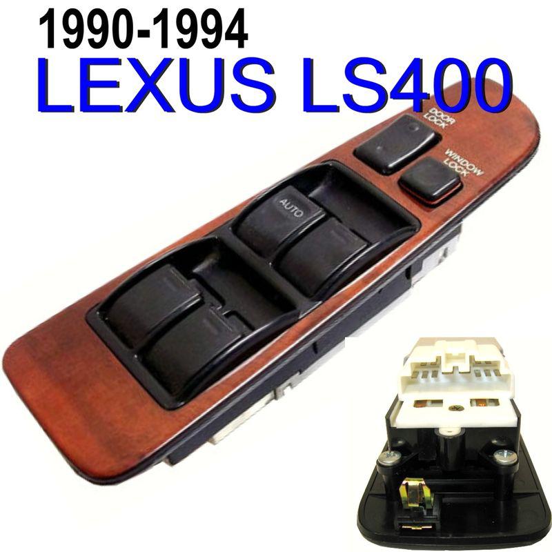 Lexus ls400 master main left front door window lock power switch control oem