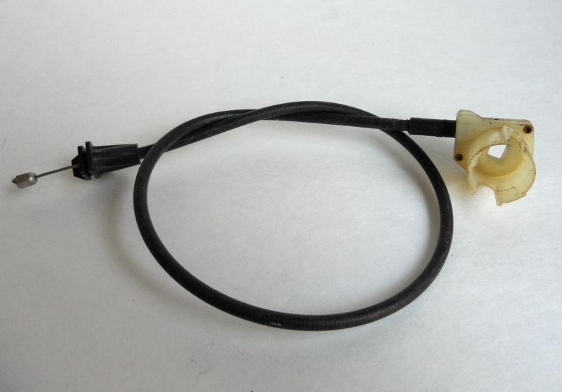 86-91 camaro z28 iroc firebird trans am gta rear hatch trunk lock release cable 