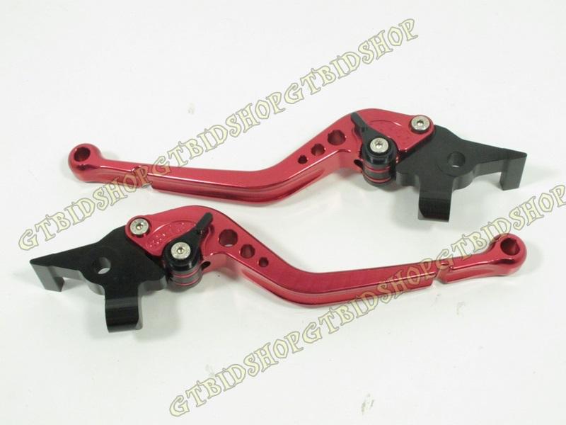 Brake clutch levers - honda x-11 99 00 01 02 7d red black a