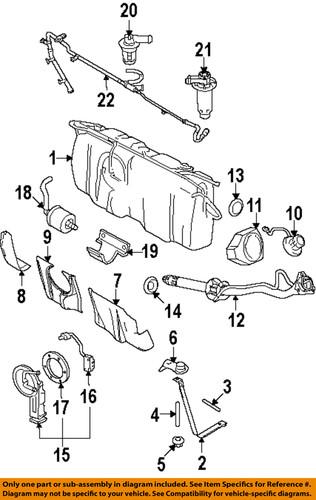 Ford oem 6w1z-9h307-d electric fuel pump