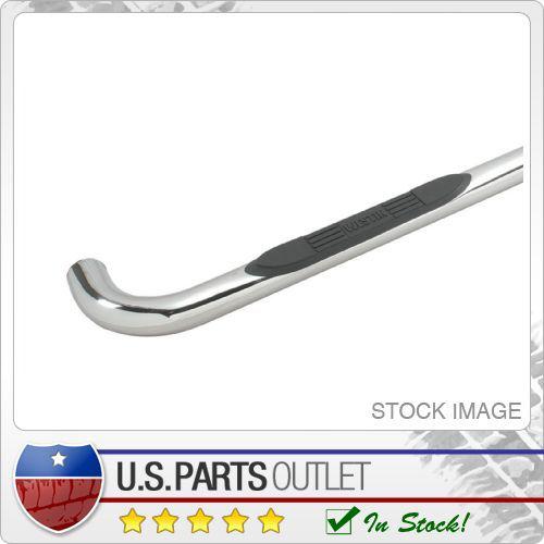 Westin 23-3040 polished stainless steel e-series  single step nerf step bars