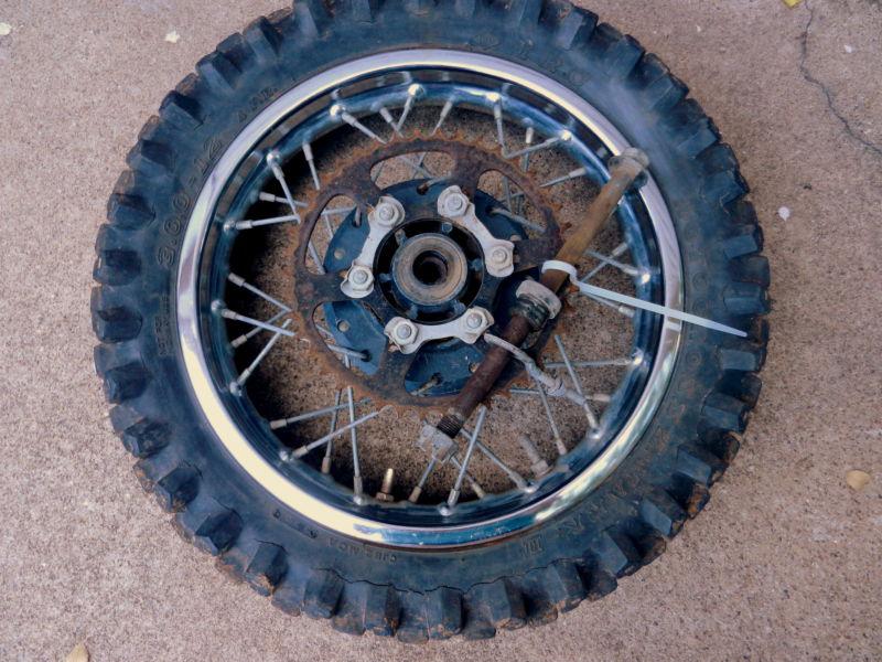 1981 yamaha yz60 rear wheel