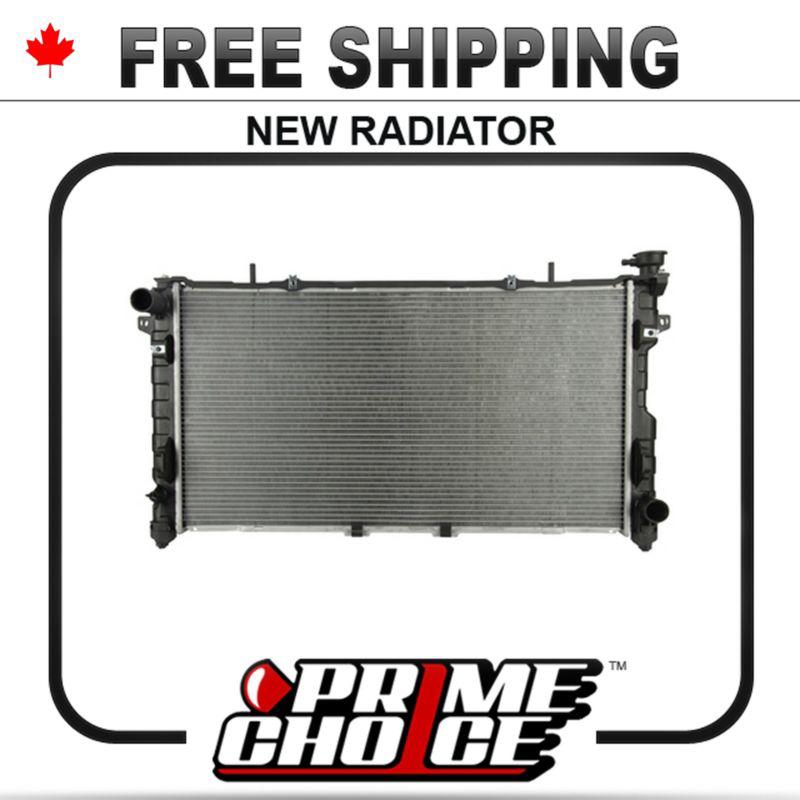 New direct fit complete aluminum radiator - 100% leak tested rad for 3.3l-3.8l