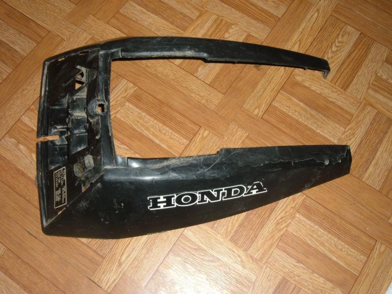 1985 honda fourtrax trx 250 gas tank air box plastic cover fender nice 