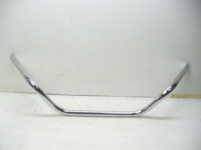 Aftermarket 1" buckhorn handlebar.