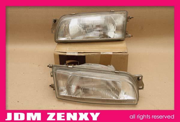 Jdm mitsubishi lancer evo 1 2 3 4g93 4g63 headlights