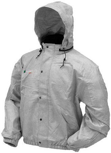 Frogg toggs pro action rain jacket grey s/small pa63102-07sm