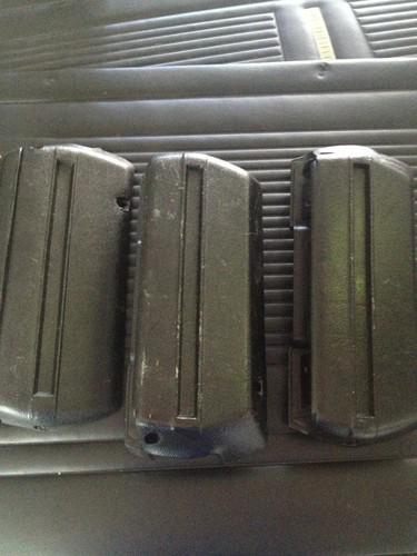 Lot of 3 door rests for 68-72 nova used