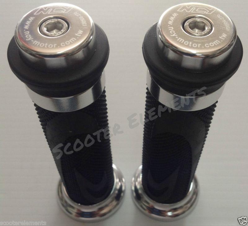 Gy6 150cc ncy high quality universal grips (silver) 7/8" 