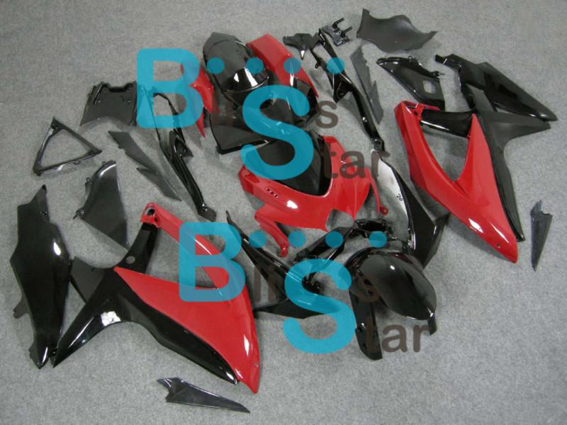 Injection fairing bodywork plastic kit set fit gsx-r600 gsx-r750 2008-2010 7 w2