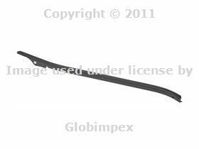 Mercedes w211 bumper retainer rail right rear genuine + 1 year warranty