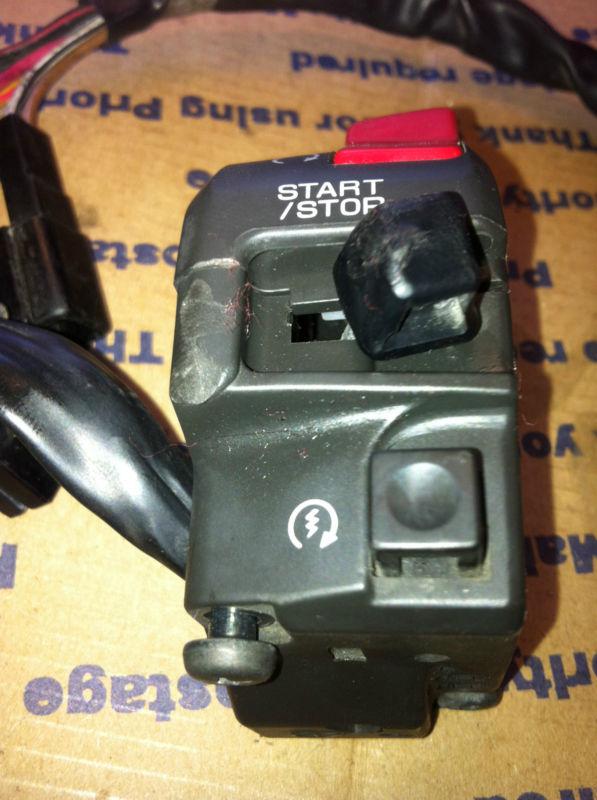 2009 10 11 12 kawasaki ninja zx6 zx6r right kill bar switch handle on off