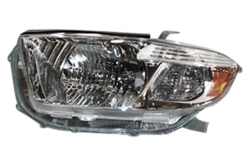 Tyc 20-6898-01-1 toyota highlander left replacement headlight assembly