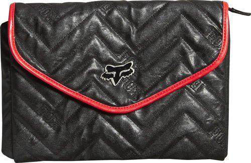 Fox racing womens feature clutch bag purse 2013 black