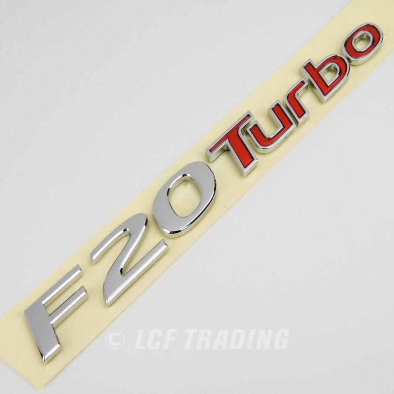 Kdm hyundai sonata f20 turbo trunk tail gate emblem *genuine oem*