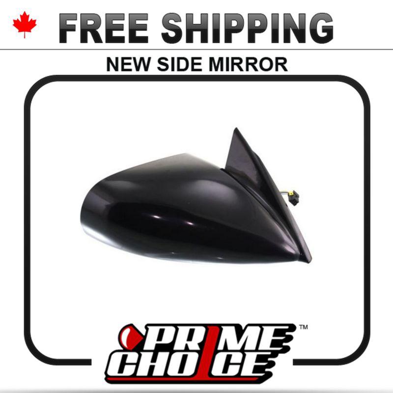 New power non heated passengers side view door mirror