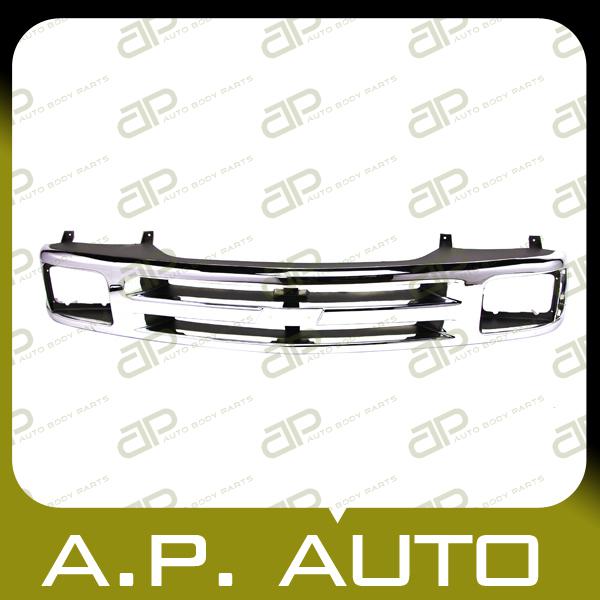 New grille grill assembly replacement 94-97 chevy s10 pickup blazer seal beam