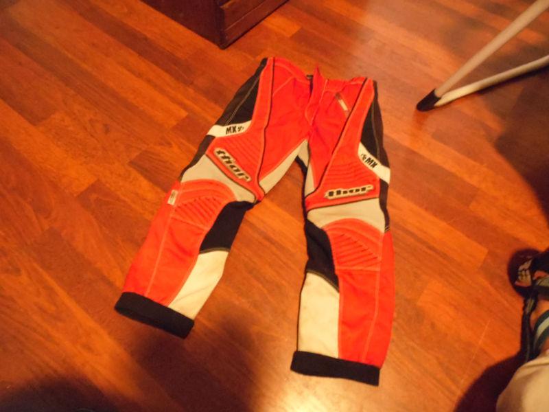 Thor motorcross pants child's size 20 used