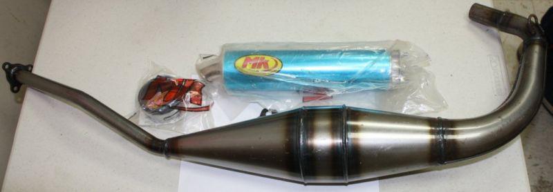 Metrakit aprillia racing exhaust 