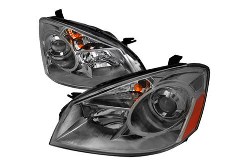 Spec-d nissan altima left projector headlight+rh smoke headlights