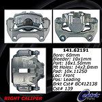 Centric parts 141.62191 front right rebuilt caliper with hardware