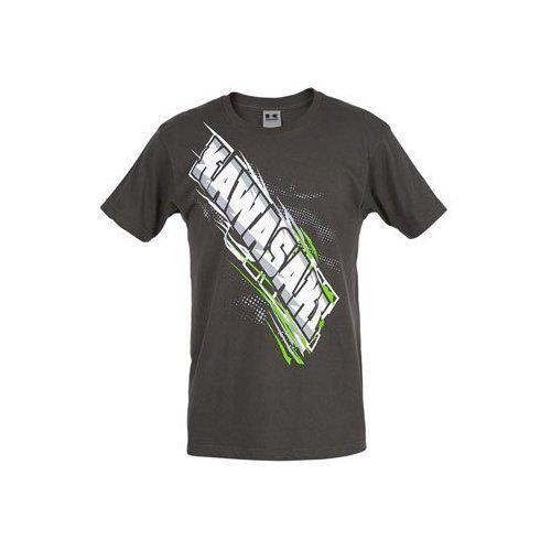 New kawasaki jagged t-shirt men's medium k002-2528-chmd