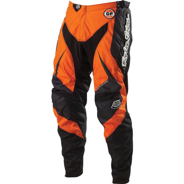 Black/orange w30 troy lee designs gp mirage pants 2013 model