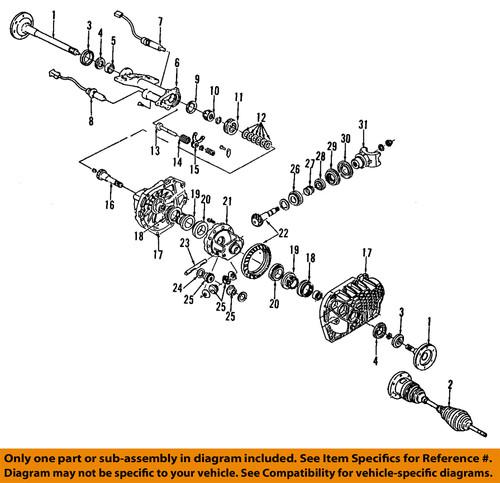 Gm oem 20997053 bearing, differential