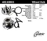 Centric parts 402.65003e front hub assembly