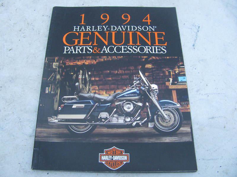 Harley 1994 parts & accessories catalog softail sportster fxr dyna touring 
