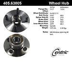 Centric parts 405.63005e rear hub assembly