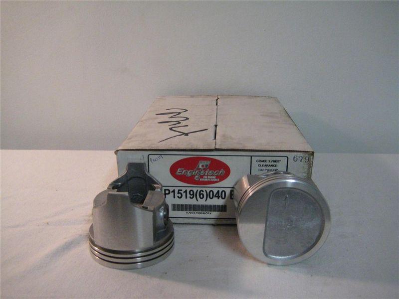 Amc jeep 232/258 enginetech pistons (cast)  .040 o.s.