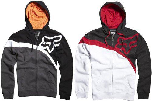 Fox racing mens riktor zip hoody 2013