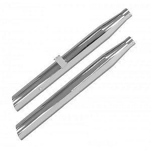 Baron big slash slip on mufflers chrome yamaha royal star tour deluxe 2005-2009