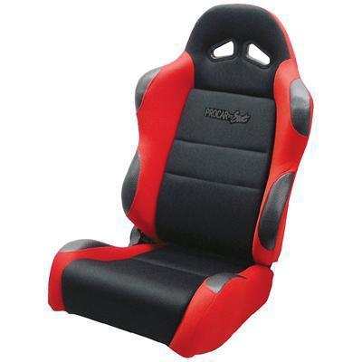 Scat 80-1606-64r seat sportsman lever reclining passenger side velour red each