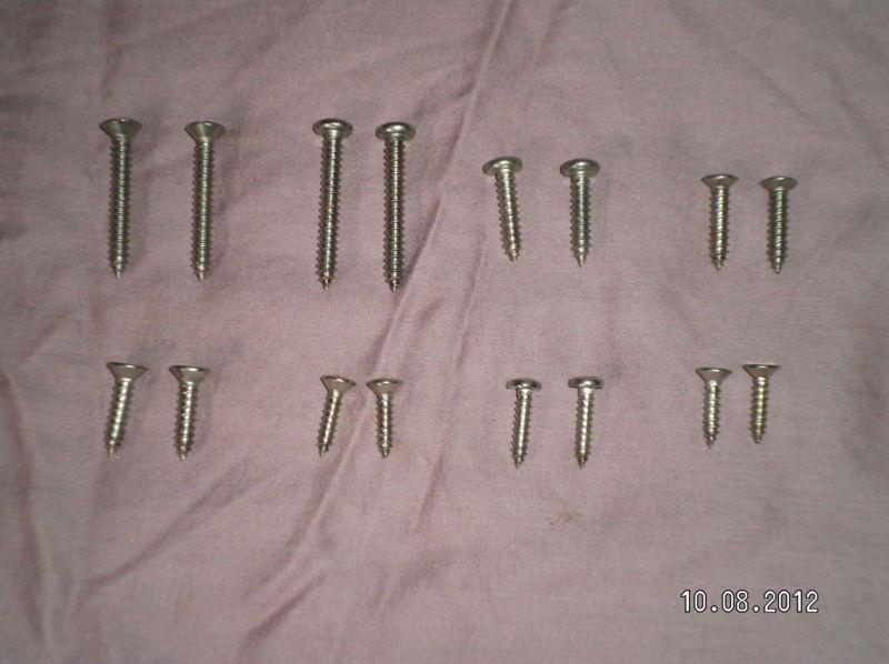 Buick la sabre stainless steel screw interior/exterior 320 pcs