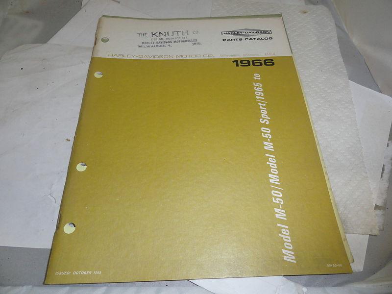 M-50 nos 1965-66 parts catalog/1967 m-65 #99450-66