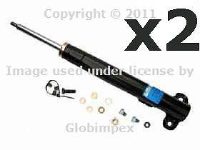 Mercedes w124 (92-95 400e e420) strut front oem new (2) + 1 year warranty