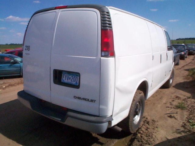 1998 chevy 3500 van tail lamp light right