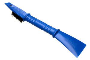 New motion pro moto spade brush, blue, double ended