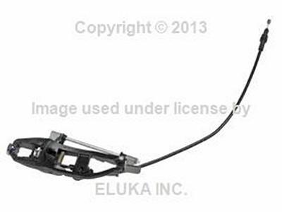 Bmw genuine outside door handle carrier front right e46 51 21 7 048 282